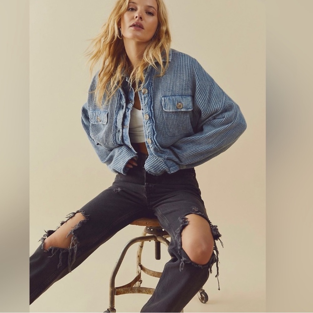 Free People One Scout Cropped Jacket